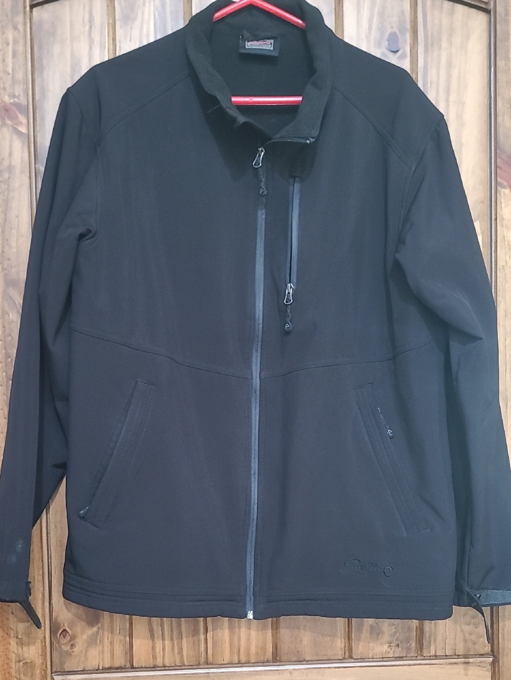 Rafter C Men's Black Softshell  Conceal Carry Jacket